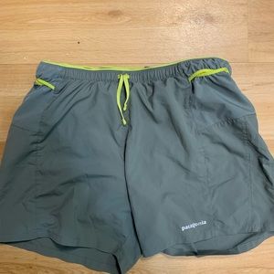 Men’s lined Patagonia running/hiking short shorts